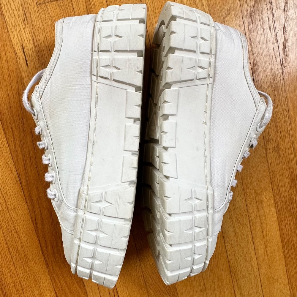 Prada White Sneakers - Picture 3 of 9